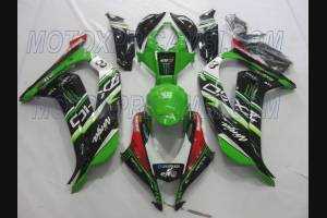 Painted street fairings in abs compatible with Kawasaki ZX10R 2016 - 2020 - MXPCAV6928