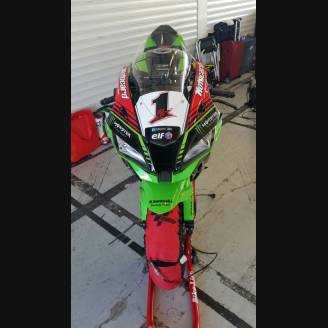 Painted street fairings in abs compatible with Kawasaki ZX10R 2016 - 2020 - MXPCAV6928