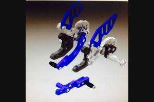 Repose-pieds reculés en Ergal Bmw S 1000 RR 2015 - 2018 - MXPPAE6935