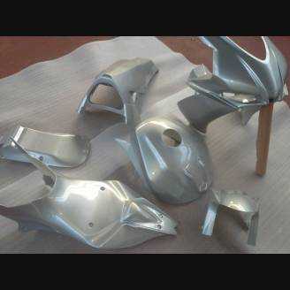 Lackierte Rennverkleidung Aprilia RSV4 2015 - 2020 mit 2 Farben + frei Grafiken Grey - MXPCRV6936
