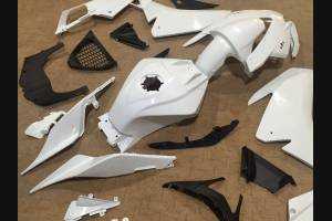 Aprilia RS 50- 125 2012 - 2014 Complete and unpainted fairings with front fender - MXPCAD6951