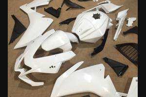 Carenados abs Aprilia RS 50- 125 2012 - 2014 completo con guardabarros da barnizar - MXPCAD6951