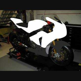 Lackierte Rennverkleidung Honda Cbr 1000 RR 2017 - 2019 mit 2 Farben + frei Grafiken - MXPCRV6988