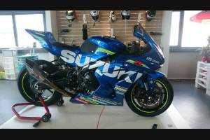 Lackierte Rennverkleidung Suzuki Gsxr 1000 2017 - 2024 - MXPCRV7001
