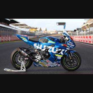 Lackierte Rennverkleidung Suzuki Gsxr 1000 2017 - 2026 - MXPCRV7034