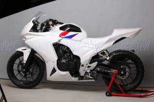 Honda CBR 500 R 2013 2015 race Fairings without Front Fender - MXPCRD7051