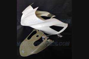 Kawasaki Zx6R 636 2013 2018 fairing in 5 pieces without front fender - MXPCRD7056