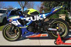 Painted Race Fairings Suzuki Gsxr 600/750 2008 -2010 - MXPCRV7140