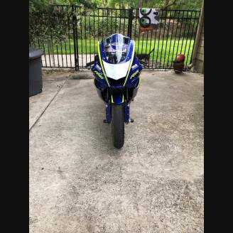 Lackierte Rennverkleidung Yamaha R6 2017 - 2024 - MXPCRV7232