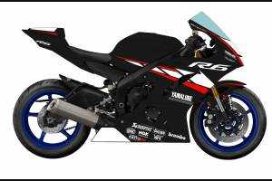 Carenage Racing Peint Yamaha R6 2017 - 2024 - MXPCRV7253