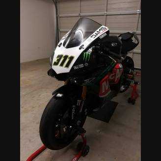 Carenage en abs pour la roue avec peinture compatible avec Yamaha R1 2015 - 2019 - MXPCAV7254