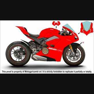 Carenados en abs pintados para la calle compatible con Ducati Panigale V4 V4S 2018 - 2019 - MXPCAV7278