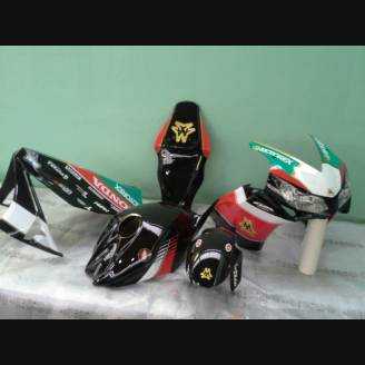 Lackierte Rennverkleidung Honda Cbr 1000 RR 2012 - 2016 - MXPCRV7291