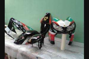 Lackierte Rennverkleidung Honda Cbr 1000 RR 2012 - 2016 - MXPCRV7291