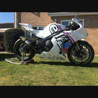 Lackierte Rennverkleidung Suzuki Gsxr 1000 2017 - 2024 - MXPCRV7311