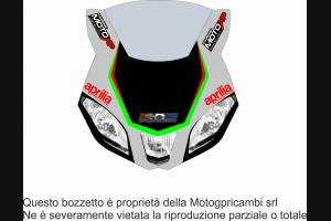 Lackierte Rennverkleidung Aprilia RSV4 2015 - 2020 - MXPCRV7331