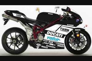 Painted Race Fairings Ducati 848 1098 1198 - MXPCRV7332
