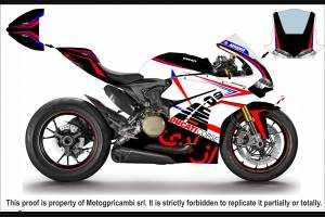 Painted Race Fairings Ducati 1299 959 Panigale - MXPCRV7338