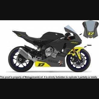 Lackierte Rennverkleidung Yamaha R1 2015 - 2019 - MXPCRV7343