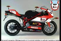 Lackierte Rennverkleidung Ducati 749 999 2005 2006 - MXPCRV7354