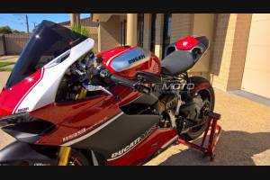 Lackierte Straße Verkleidung auf ABS kompatibel mit Ducati 899 1199 Panigale - MXPCAV7372