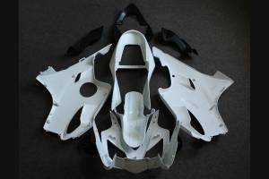 Complete and unpainted fairings in abs with front fender 