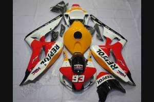 Lackierte Straße Verkleidung auf ABS kompatibel mit Honda Cbr 1000 2006 - 2007 - MXPCAV7441