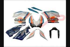 Complete and painted fairings in abs Ducati 1299 Panigale MRT