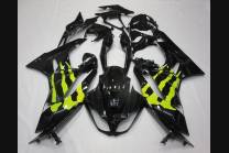 Painted street fairings in abs compatible with Kawasaki ZX6R 2009 - 2012 - MXPCAV7456
