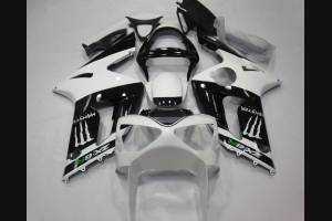 Complete and painted fairings in abs KWS 636 03 04 MSEB 