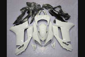 Carénages en abs complets et peints KWS 600 07 08 WHT