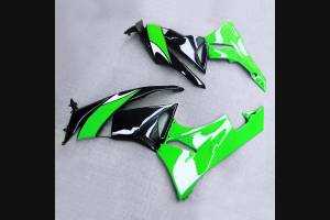 Complete and painted fairings in abs KAW 636 BLKJ