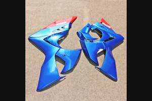 Complete and painted fairings in abs GSX 1E MTO
