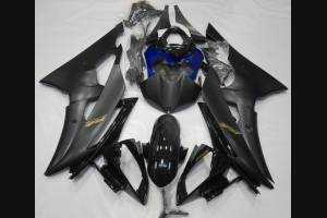 Complete and painted fairings in abs OP Matt Black 