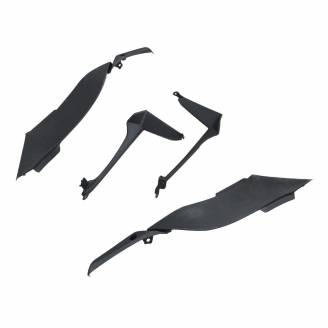 Complete and unpainted fairings in abs with front fender 