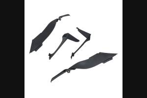 Complete and unpainted fairings in abs with front fender 