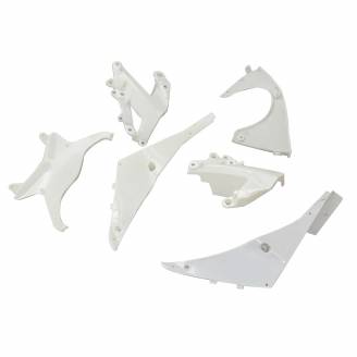 Complete and unpainted fairings in abs with front fender 
