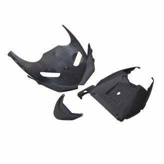 Complete and unpainted fairings in abs with front fender 