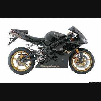 Lackierte Straße Verkleidung auf ABS kompatibel mit Triumph Daytona 675 2006 - 2008 - MXPCAV7514