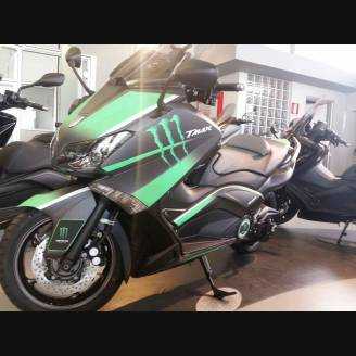 Carene stradali in abs verniciate compatibili con Yamaha T Max 530 2015 - 2016 - MXPCYT7550