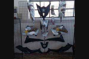 Painted street fairings in abs compatible with Yamaha T Max 530 2015 - 2016 - MXPCYT7552