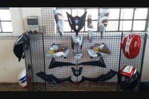 Painted street fairings in abs compatible with Yamaha T Max 530 2015 - 2016 - MXPCYT7552