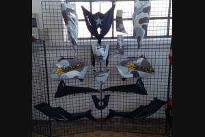 Painted street fairings in abs compatible with Yamaha T Max 530 2015 - 2016 - MXPCYT7552