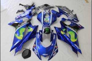Complete and painted fairings in abs YAM17 OPC 