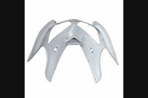 Complete and unpainted fairing with front fender in abs 