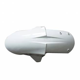 Complete and unpainted fairing with front fender in abs 