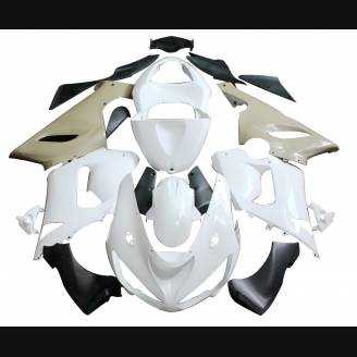 Complete and unpainted fairing with front fender in abs 