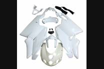 Complete and unpainted fairings in abs with back seat