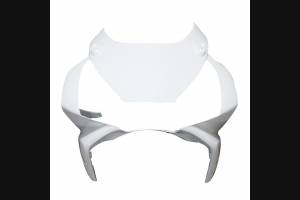 Complete and unpainted fairing in abs with front fender 