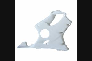 Complete and unpainted fairing in abs with front fender INJ 